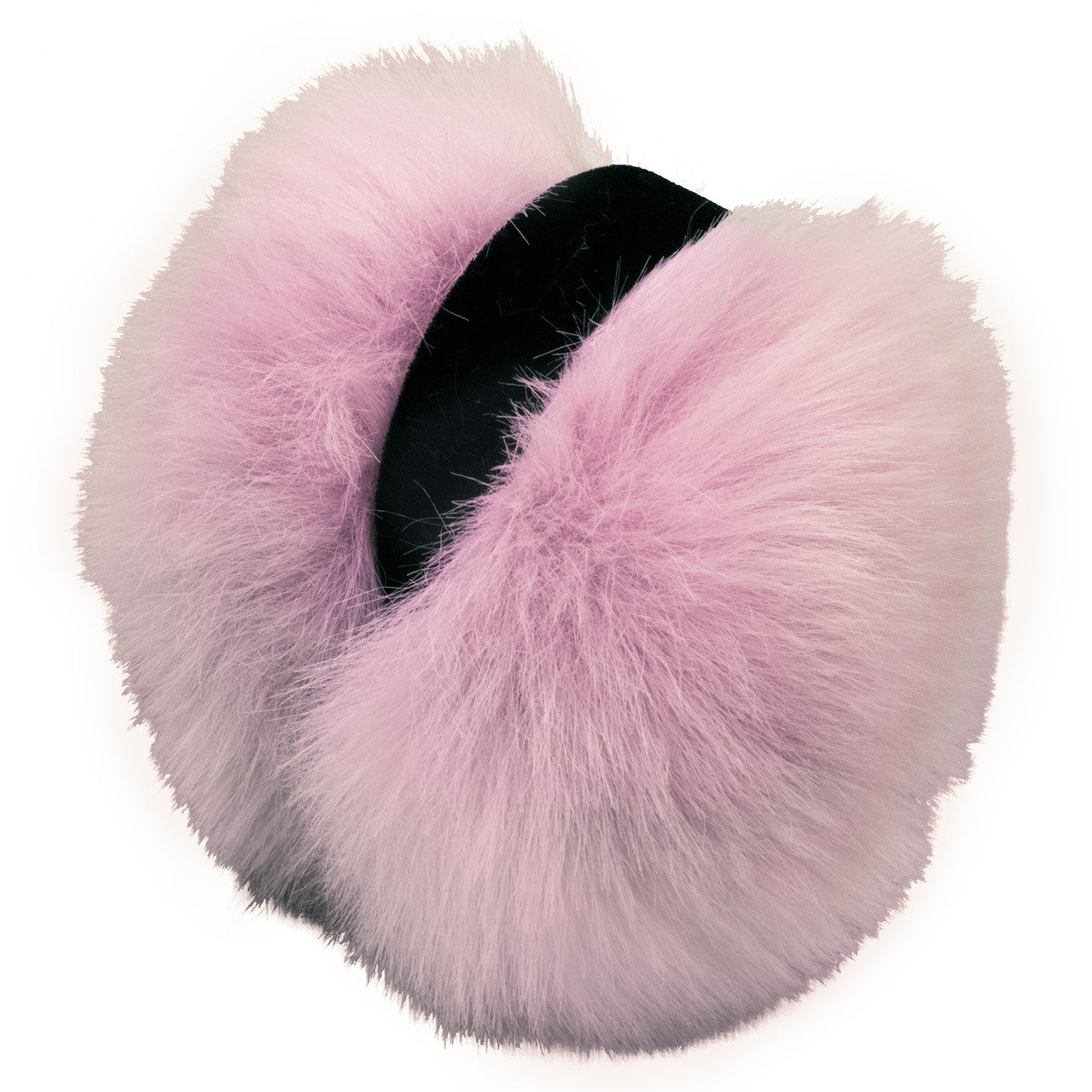 Kid's Faux Fox Earmuffs Lavender