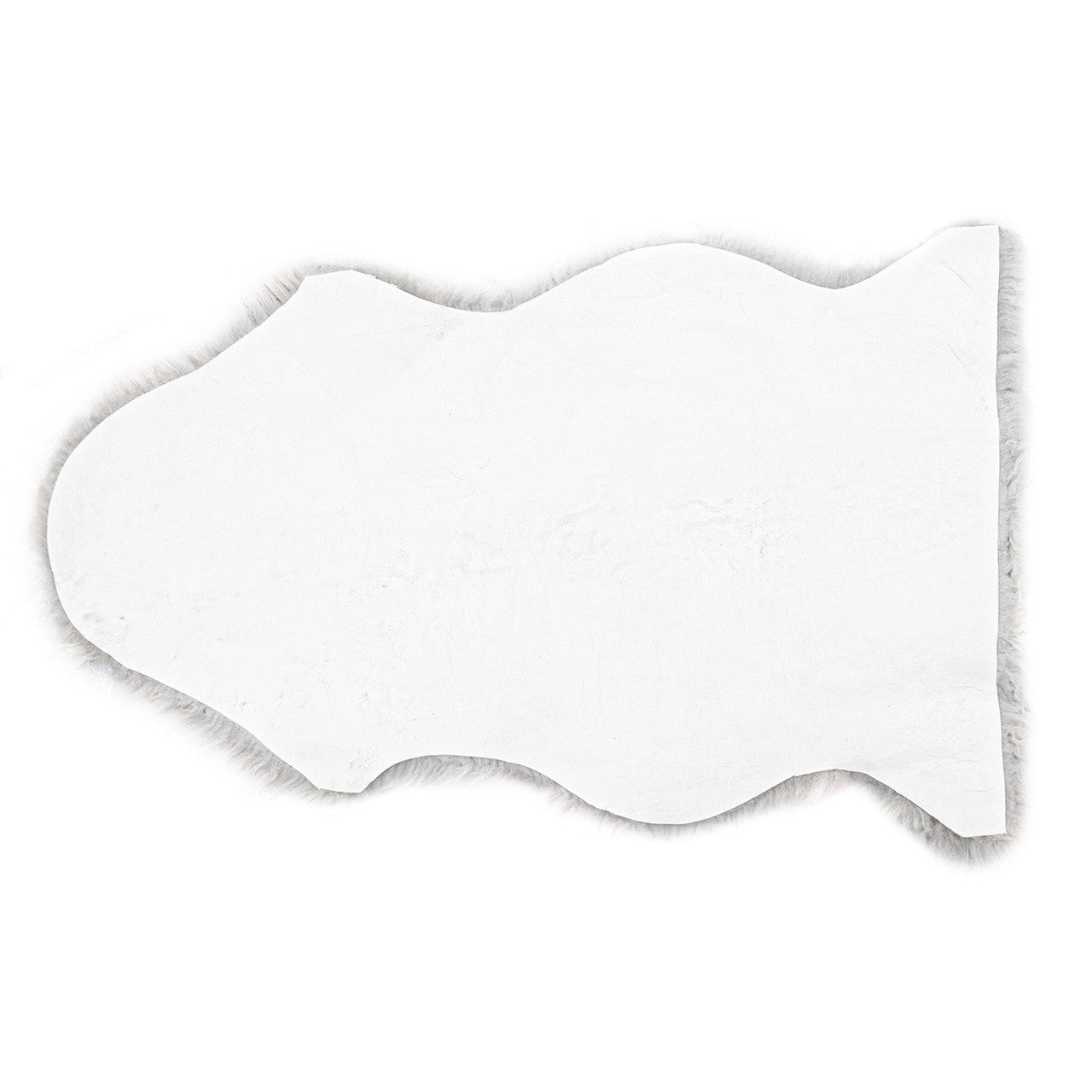 Single Pelt Sheepskin Rug Grey