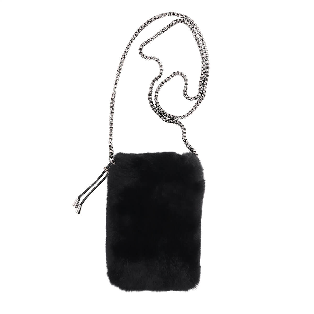 Rex Rabbit Fur Mobile Bag
