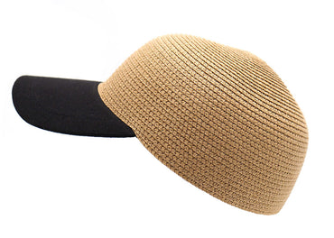 Straw Baseball Cap