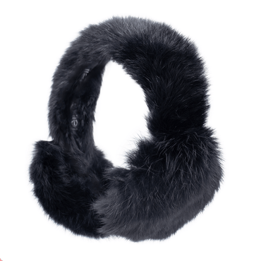Long Haired Rabbit Earmuff with Halo Band