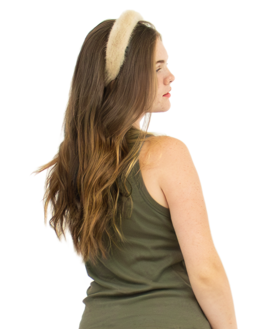 Mink Fur Hairband
