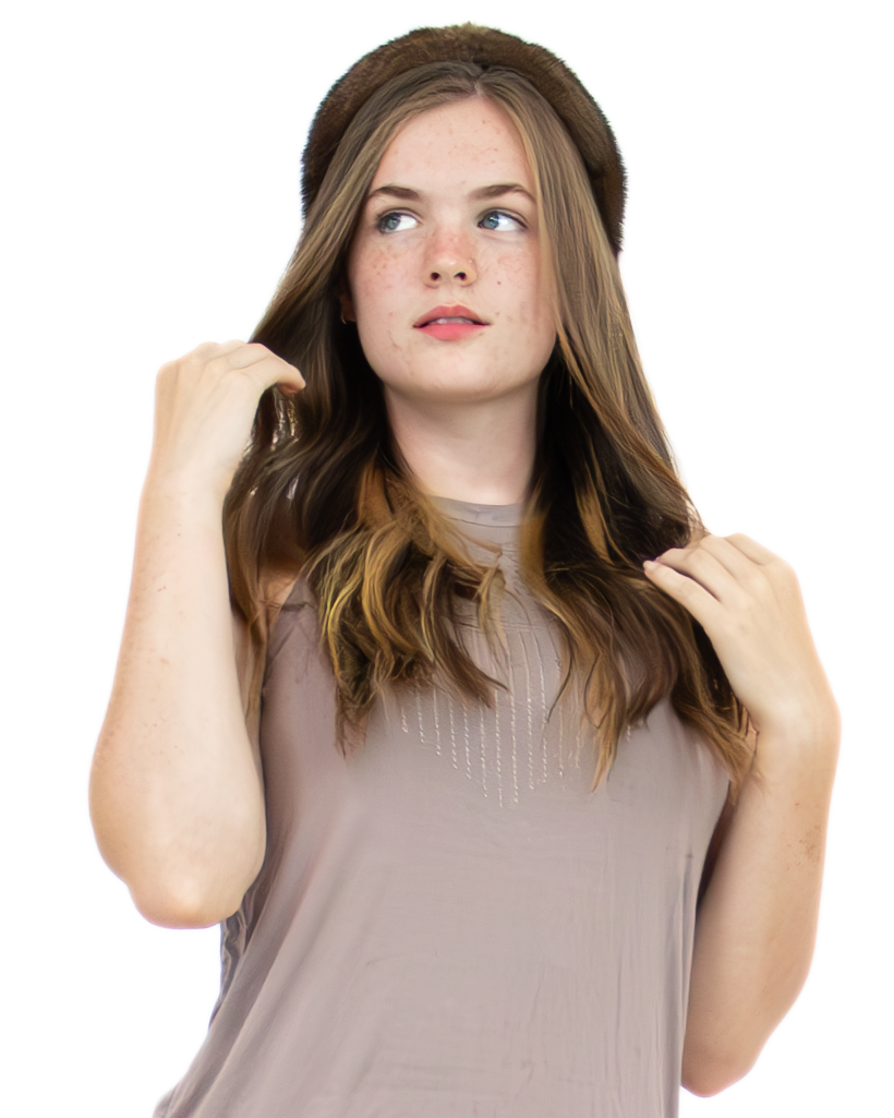 Mink Fur Hairband