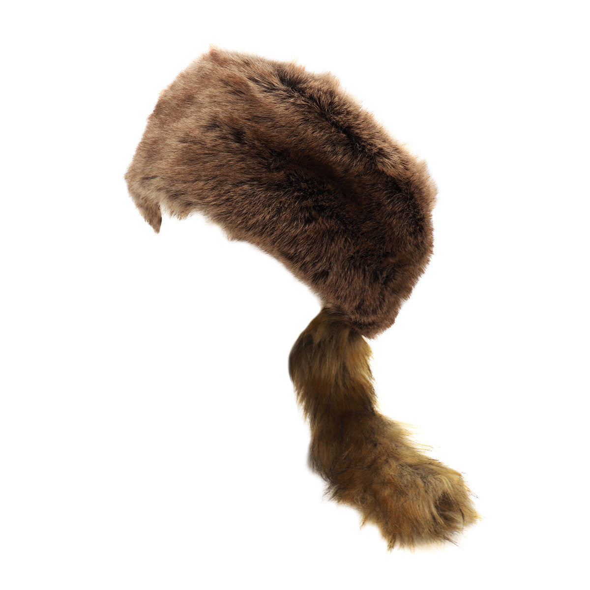 Faux Fur Davy Crockett Hat