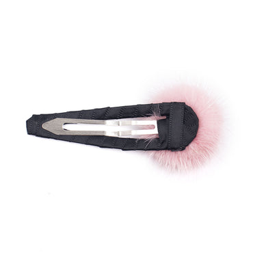 Mink Pom Clip