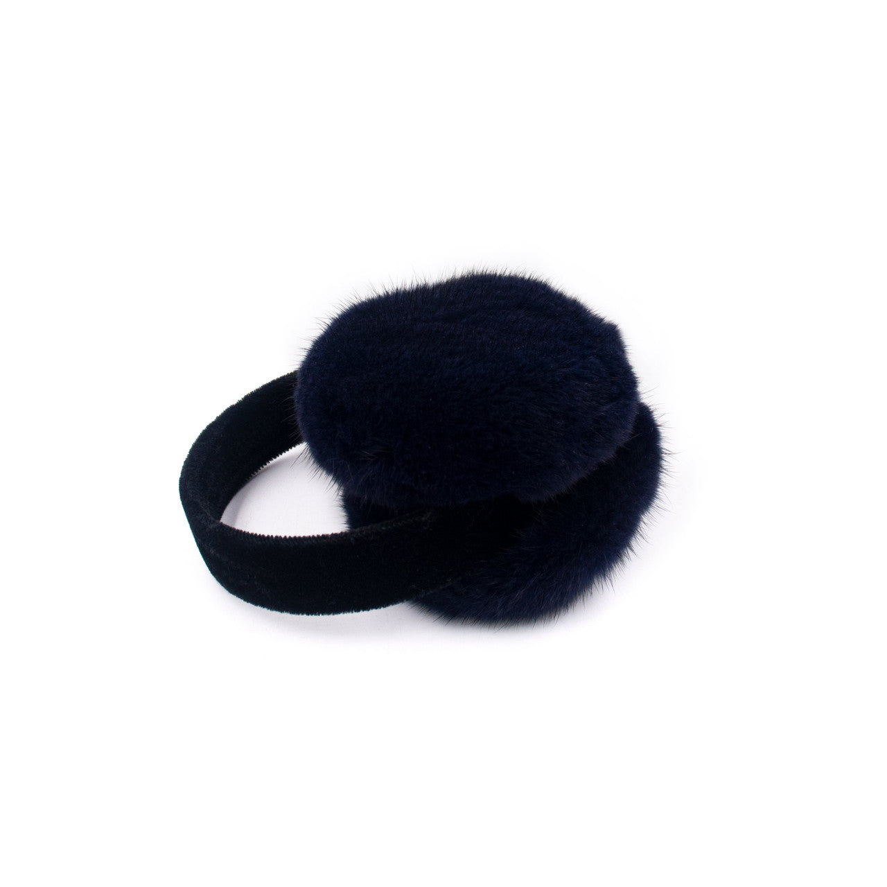 Mink Fur Earmuff with Velvet Band