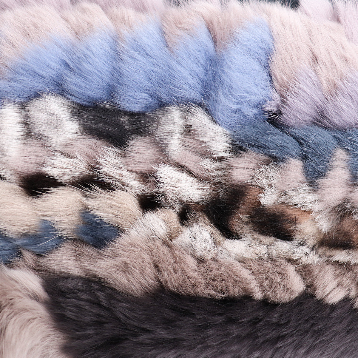Rex Rabbit Pull Through Scarf Multicolored Detail