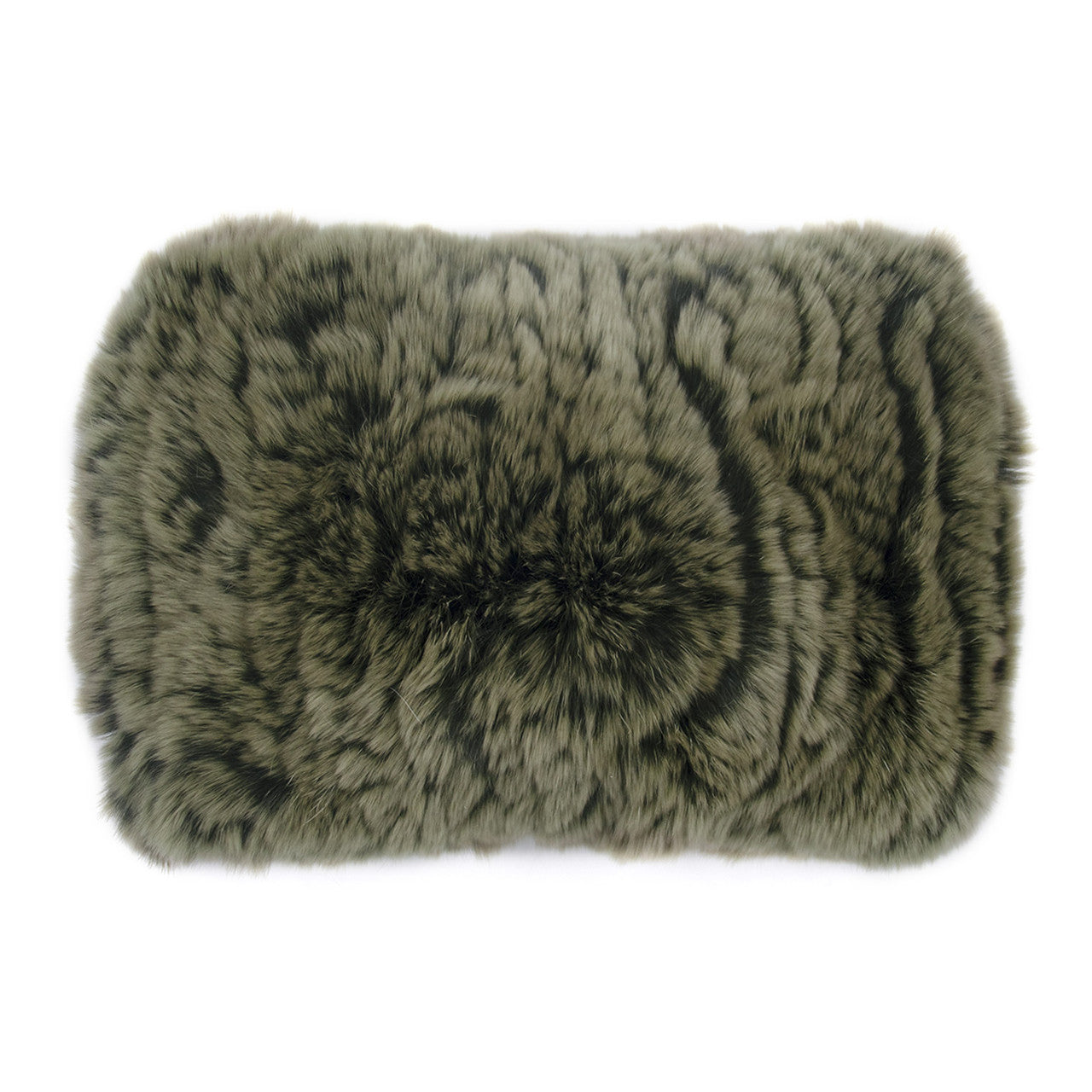 Rex Rabbit Fur Headband with Knot