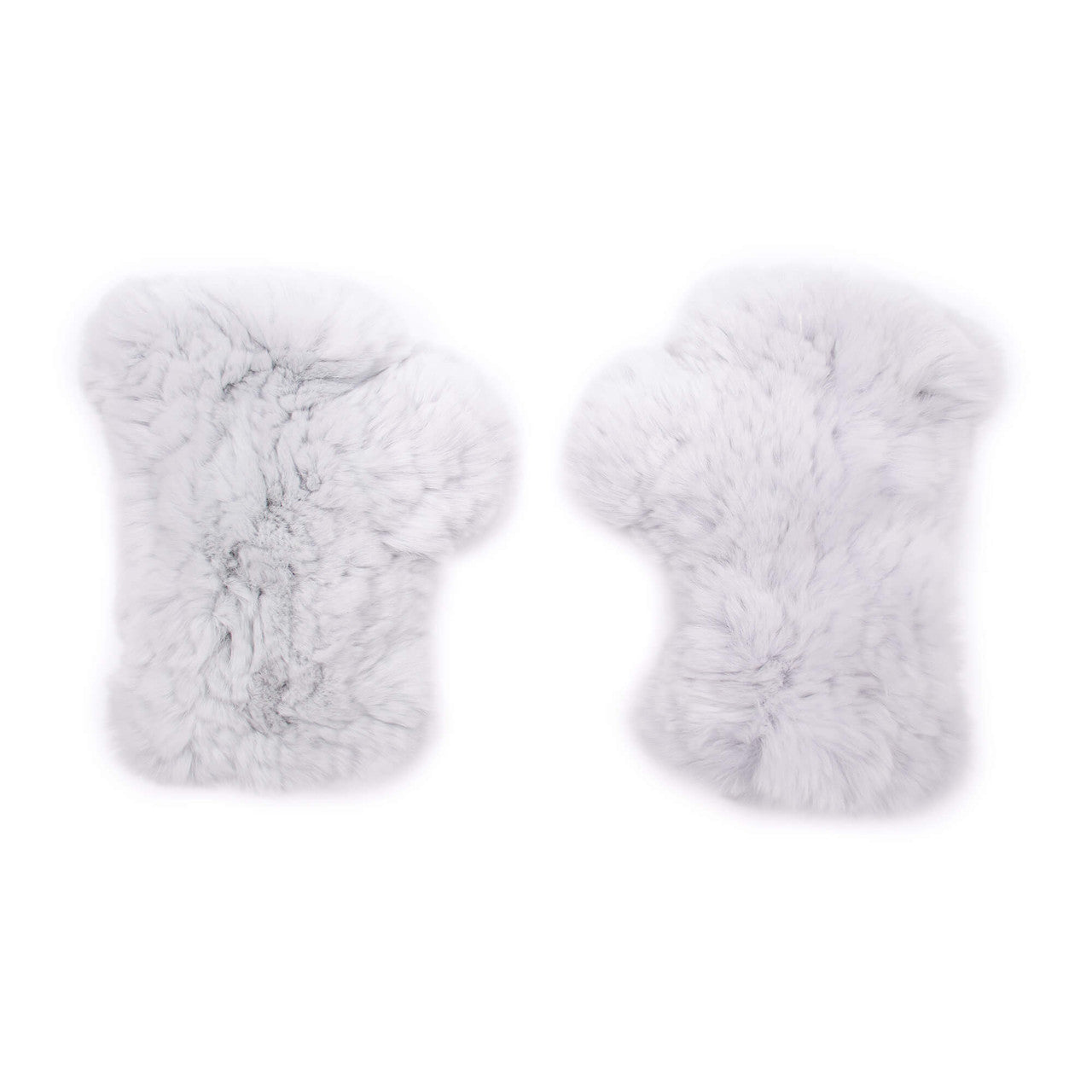 Rex Rabbit Fur Texting Mittens