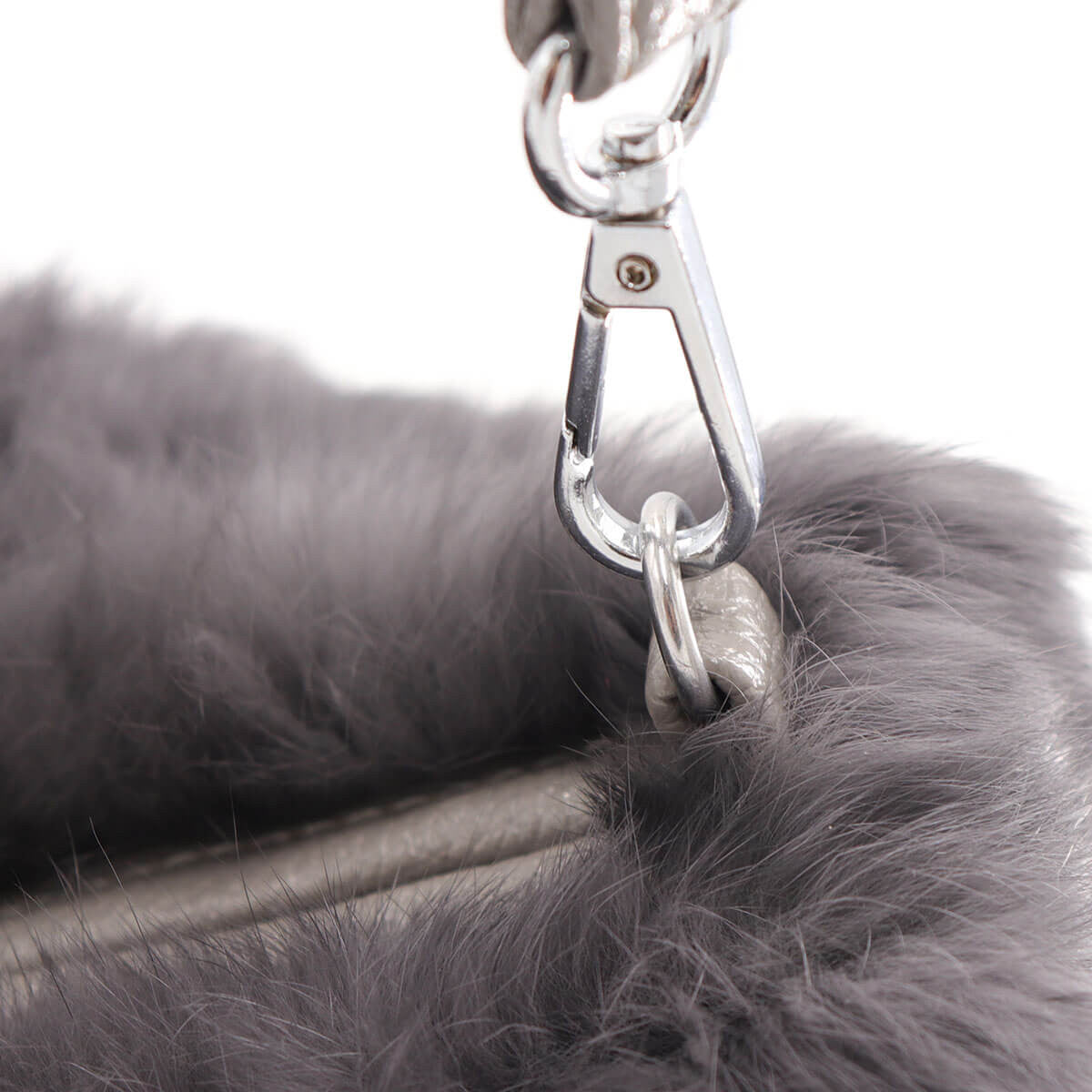 Rabbit Fur Muff Bag