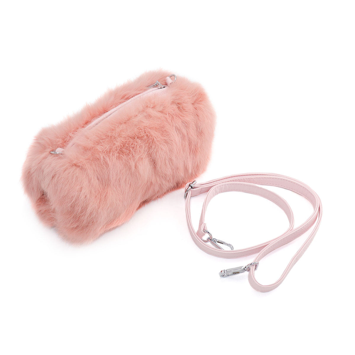 Rabbit Fur Muff Bag