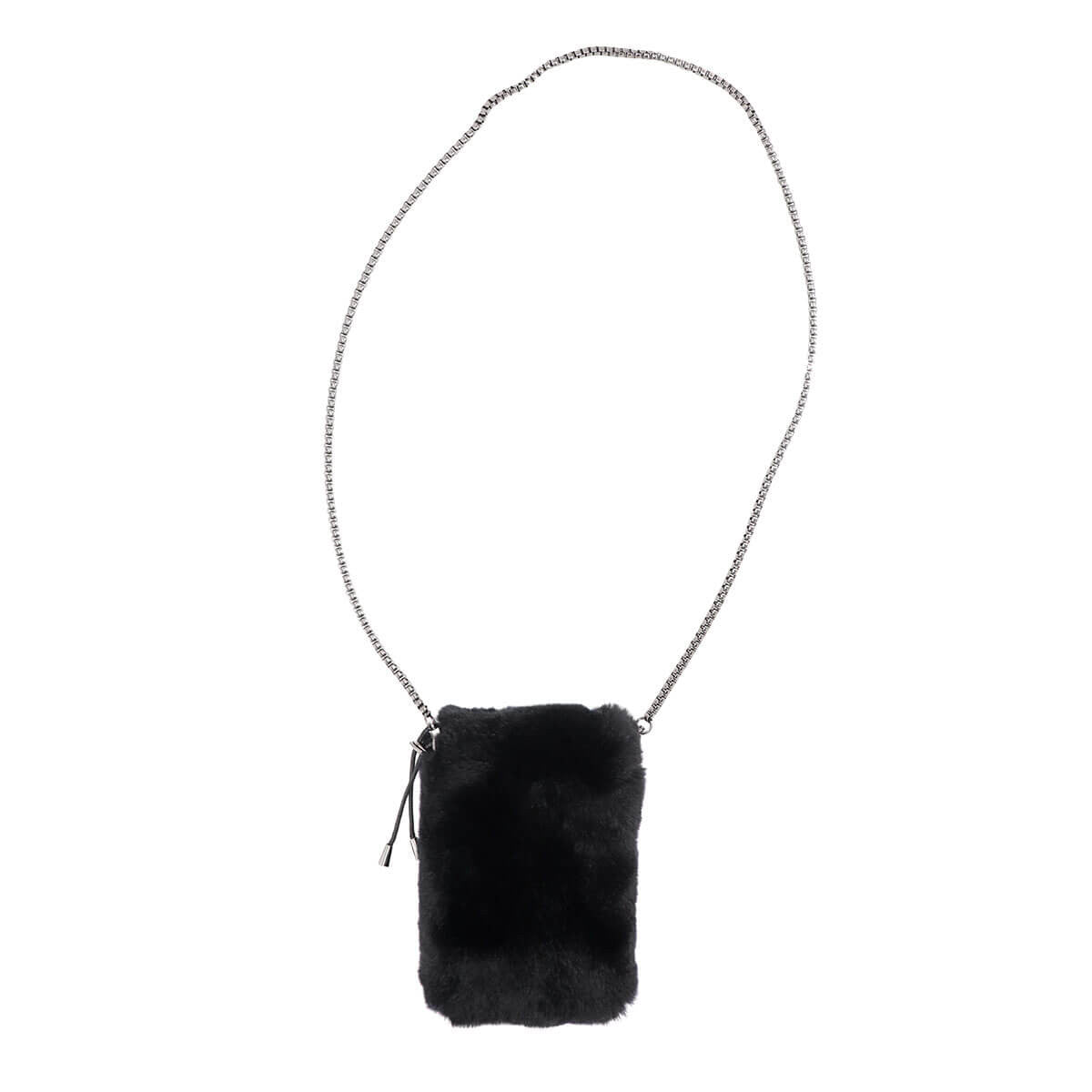 Rex Rabbit Fur Mobile Bag