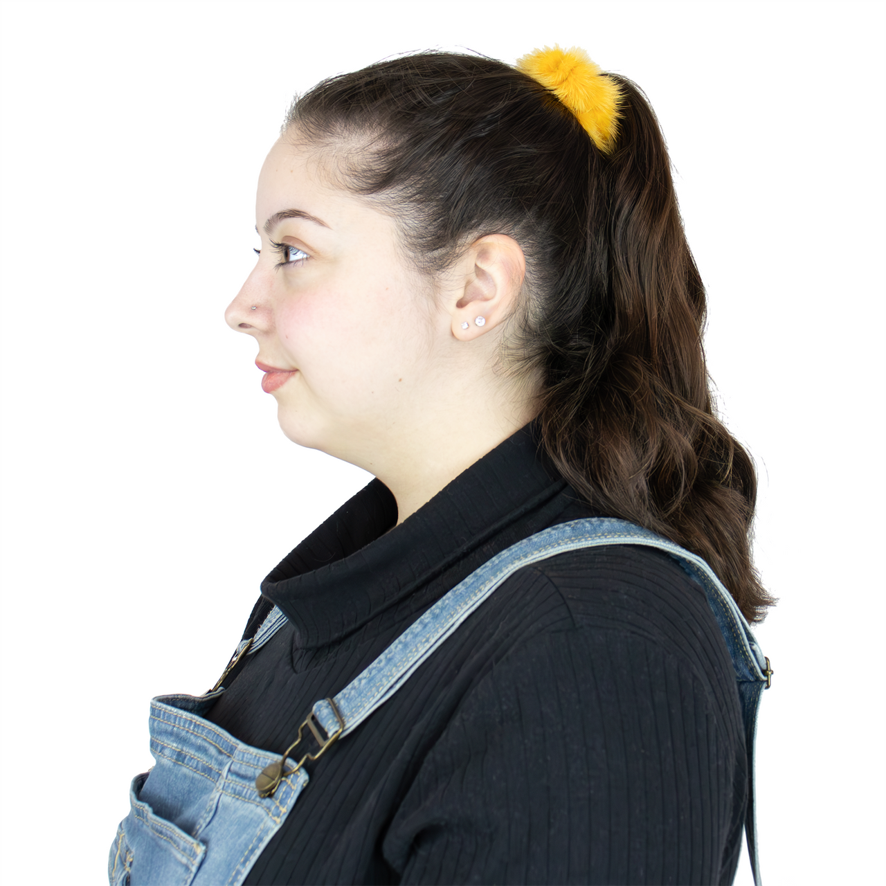Mink Fur Scrunchie