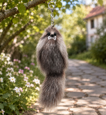 Fox Fur Creature Keychain