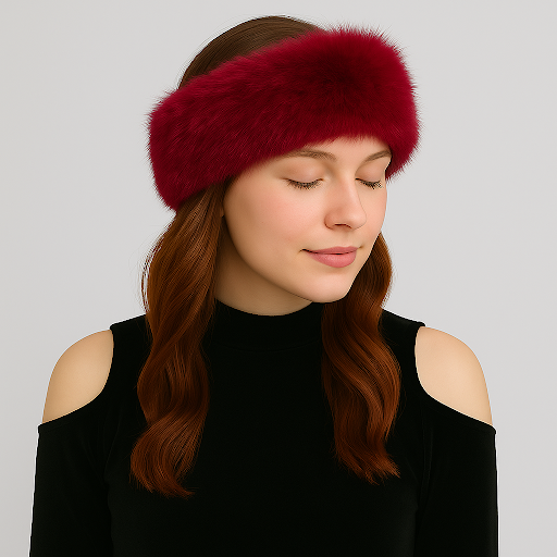 Faux Fox Fur Headband/Scarf