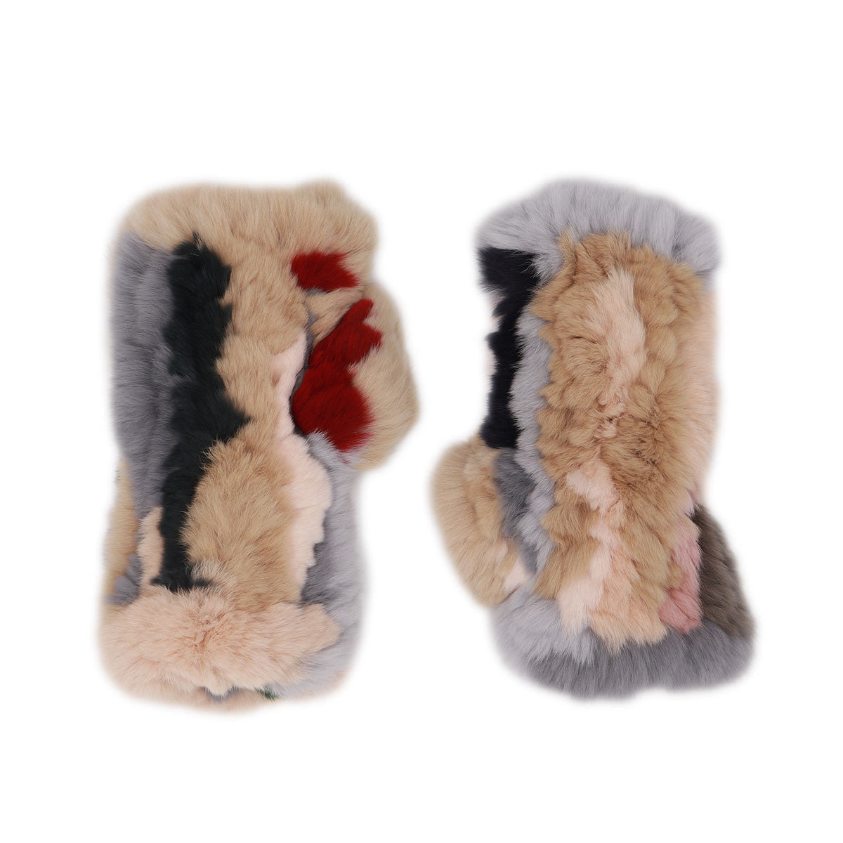 Rex Rabbit Knitted Fingerless Gloves