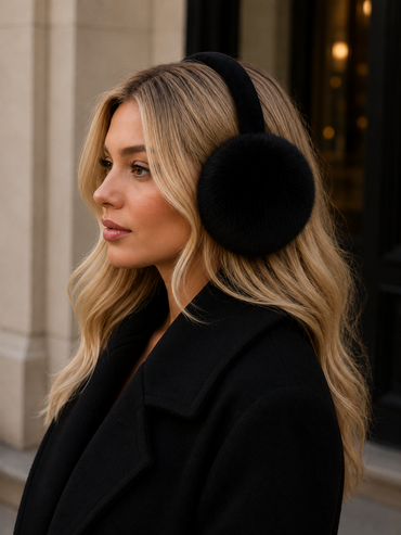 Faux Mink Fur Earmuffs