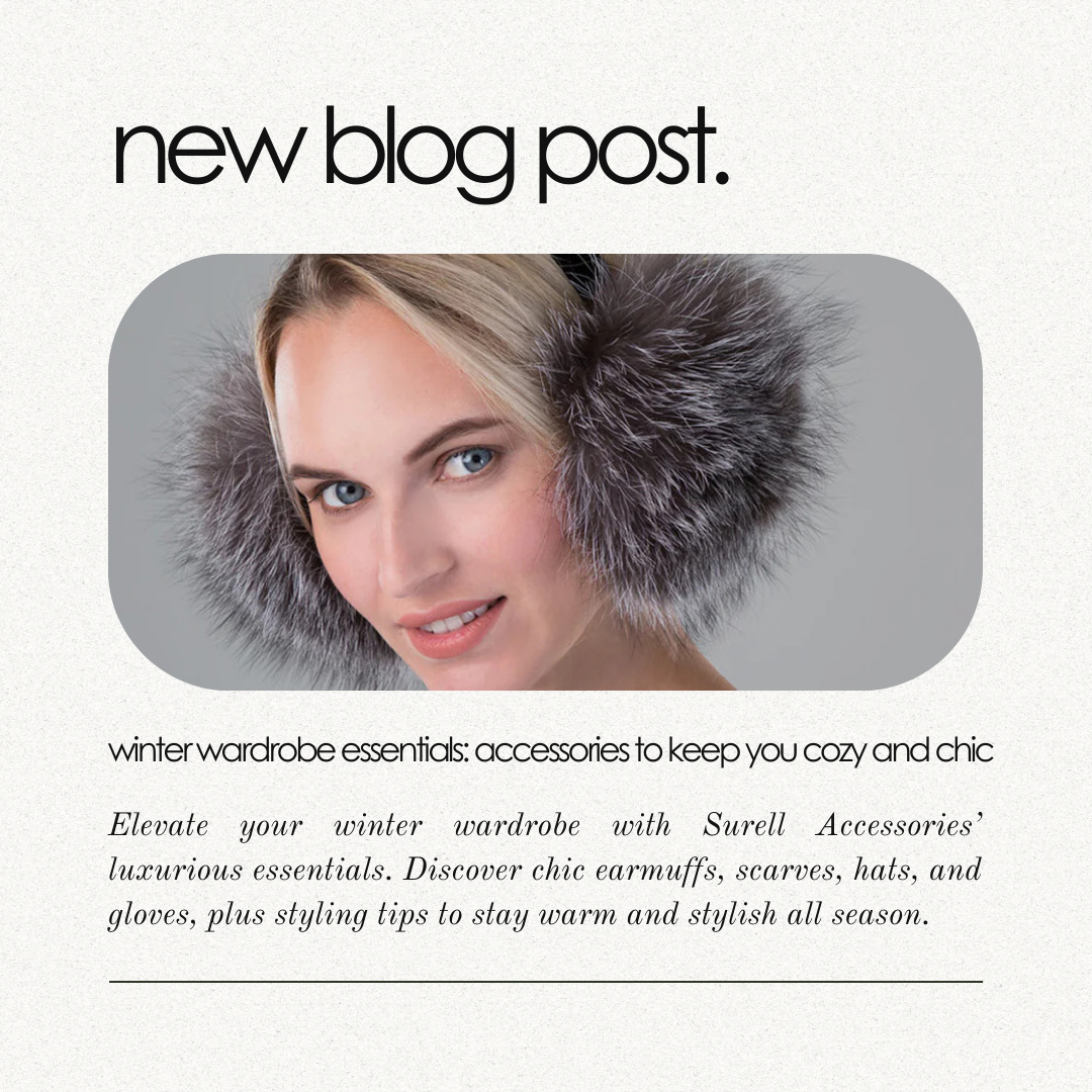 Winter Wardrobe Essentials: Surell Accessories to Keep You Cozy and Chic