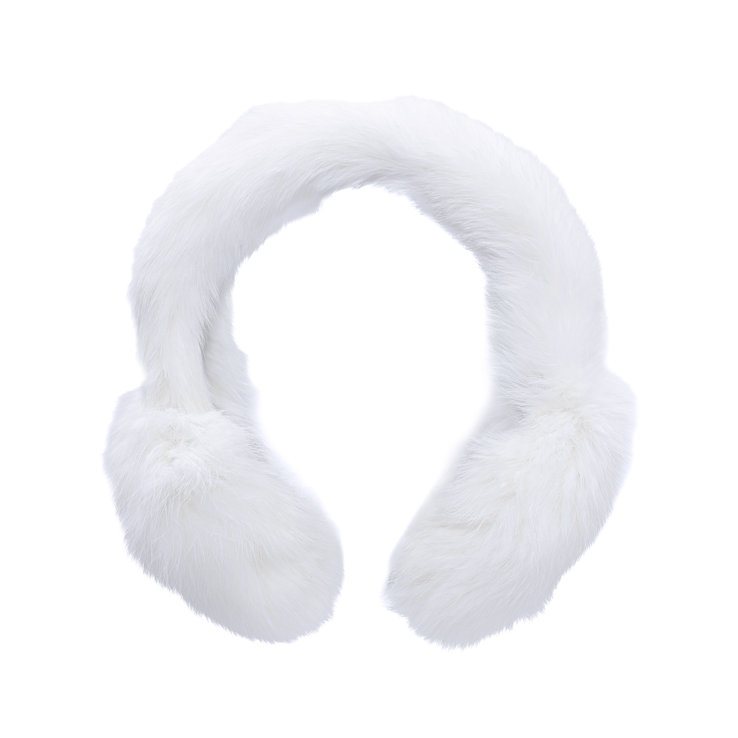 Long Haired Rabbit Earmuff with Halo Band