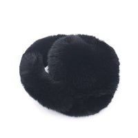 Rex Rabbit Fur Earmuffs with Halo Band