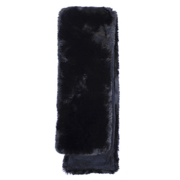 Faux Rex Rabbit Fur Pull-Through Scarf