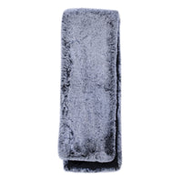 Faux Rex Rabbit Fur Pull-Through Scarf