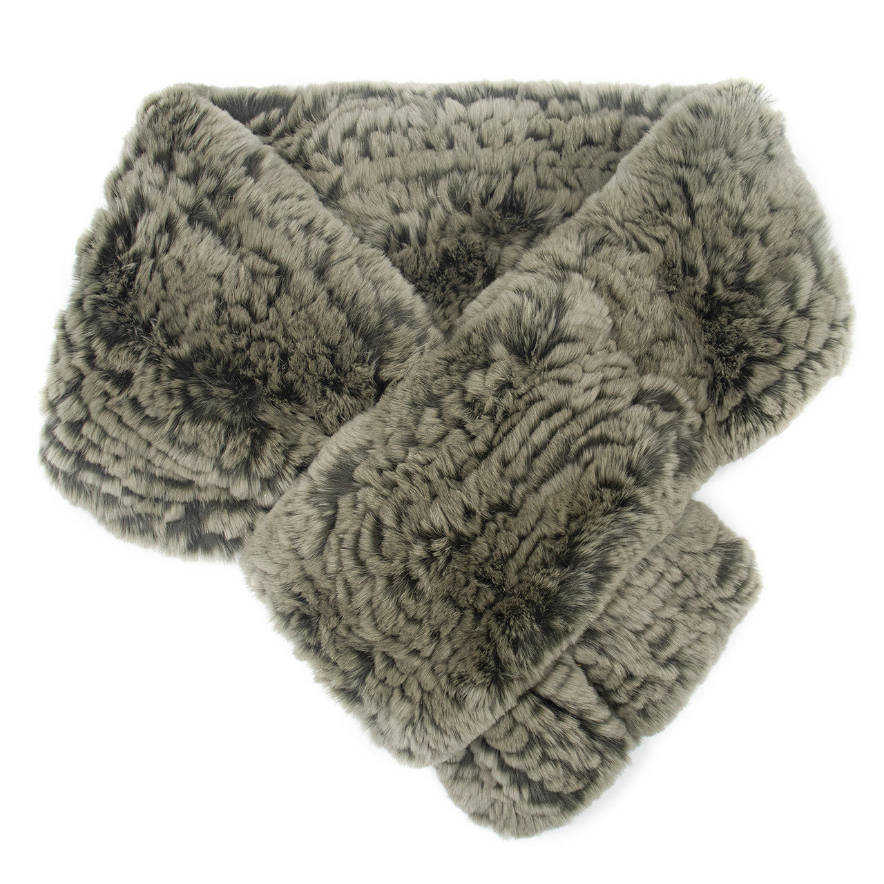 Olive Frost Rex Textile Knit Pull-Through