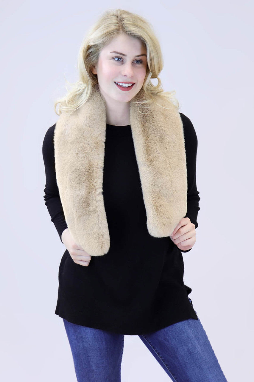 Faux Fur Rex Rabbit Pull-Through