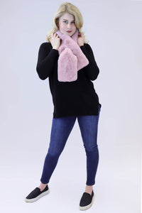 Faux Fur Rex Rabbit Pull-Through