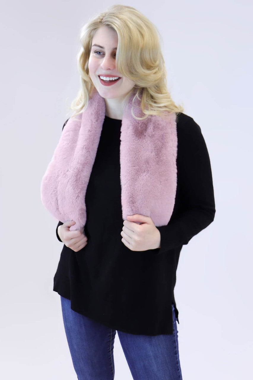 Faux Fur Rex Rabbit Pull-Through