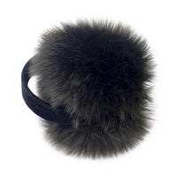 Faux Fox Fur Earmuffs with Velvet Band