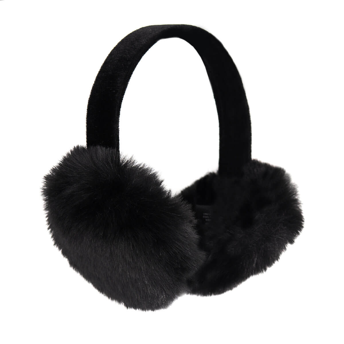 NWT Vince Camuto Faux Fur Earmuffs w/ Embellished Headband & Marcus Adler Gloves Mink Fur Earmuffs with Velvet Band in White: FurHatWorld.com main image 3