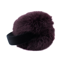 Rabbit Fur Earmuffs with Velvet Band