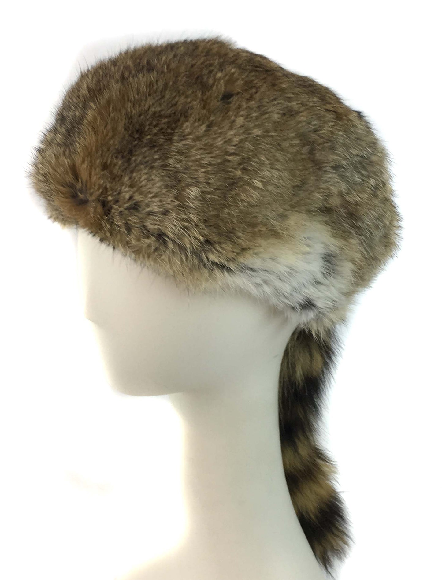 Rabbit Fur Davy Crockett Hat