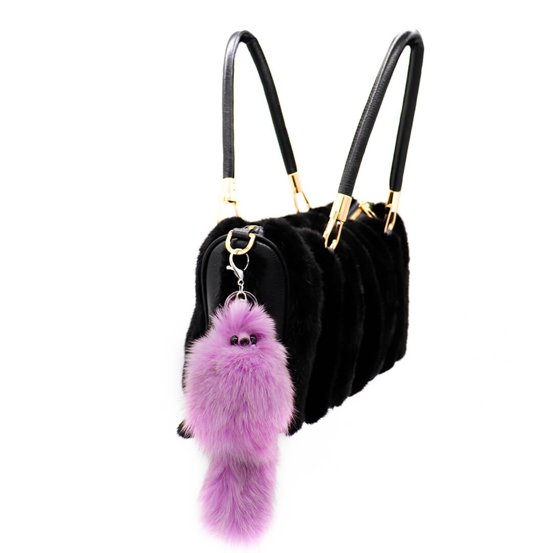 Fox Fur Creature Keychain