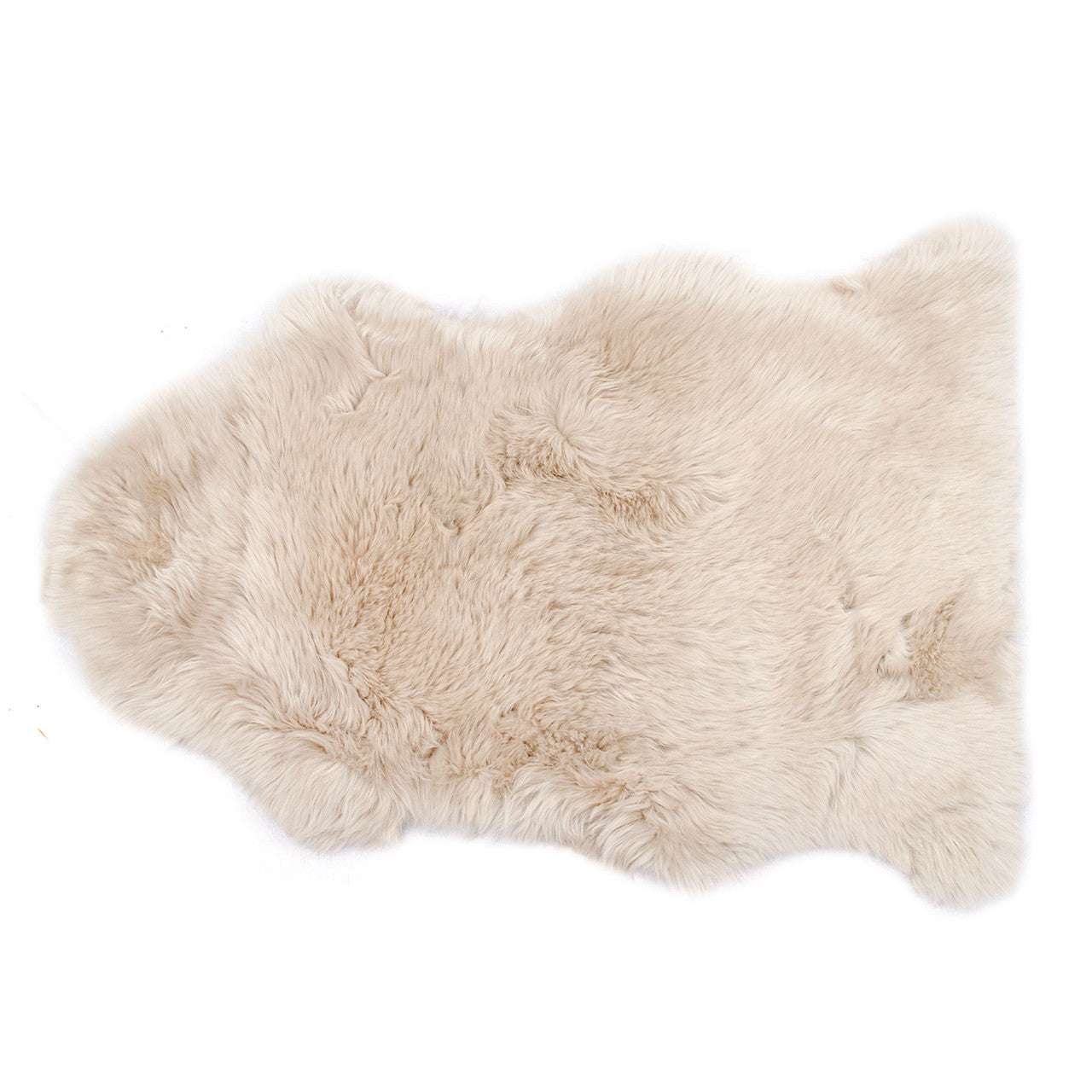 Single Pelt Sheepskin Rug Beige