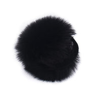 Faux Fox Fur Earmuffs with Velvet Band