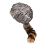 Rabbit Fur Davy Crockett Hat