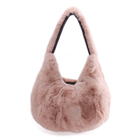 Rex Rabbit Fur Shoulder Bag