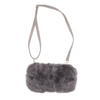 Rabbit Fur Muff Bag