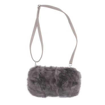 Rabbit Fur Muff Bag