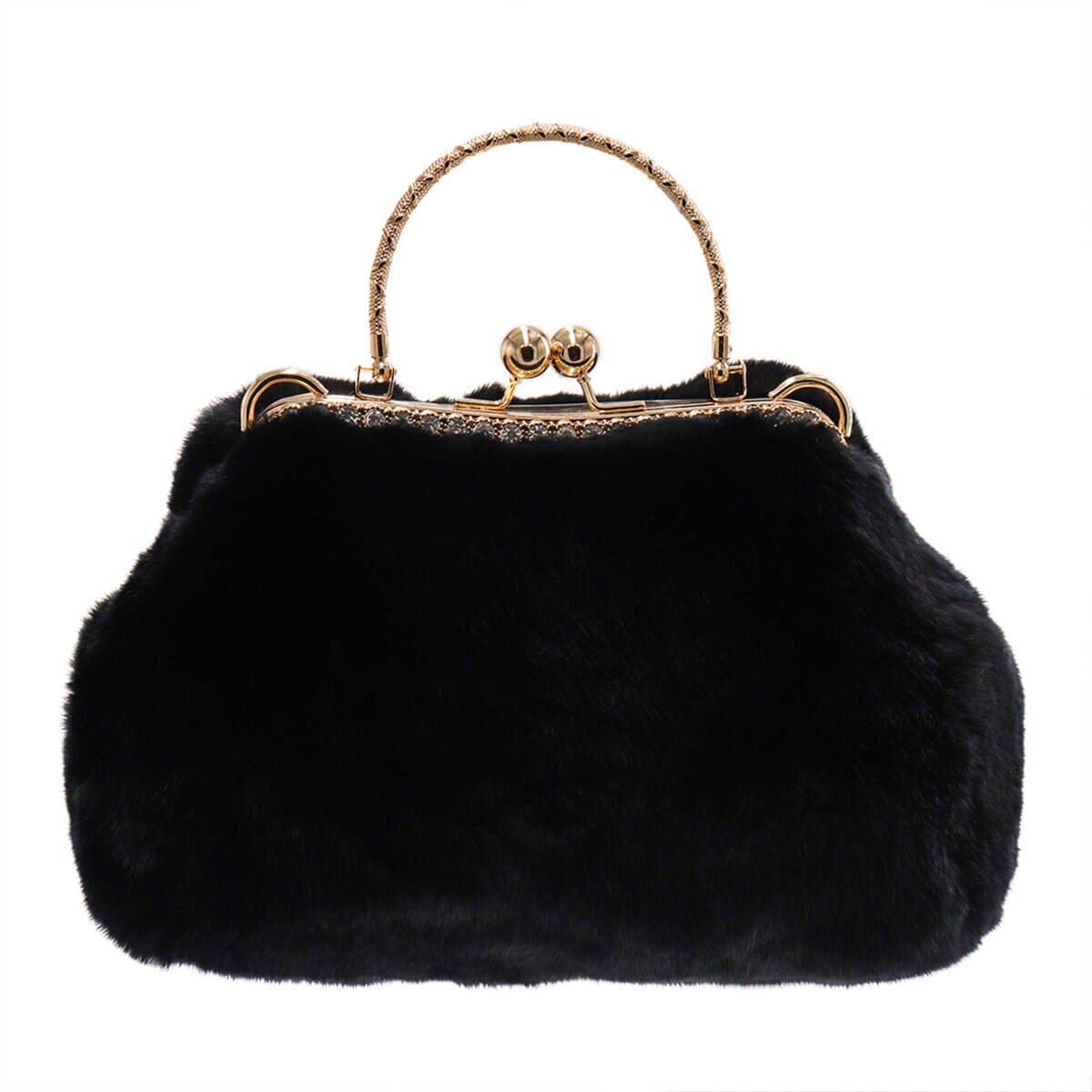 Rex Rabbit Fur Handbag