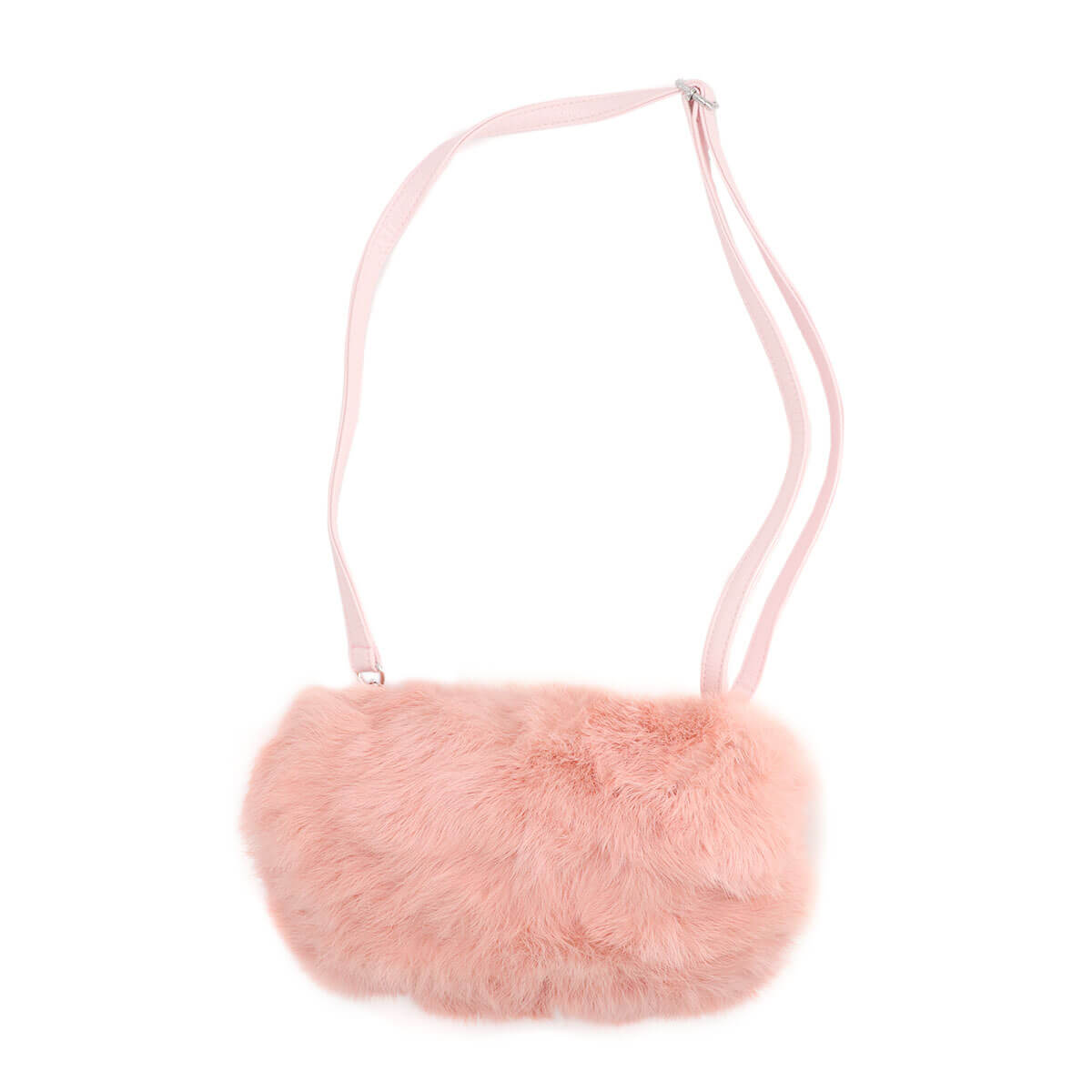 Rabbit Fur Muff Bag