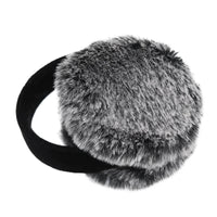 Faux Rex Rabbit Fur Earmuffs with Velvet Band