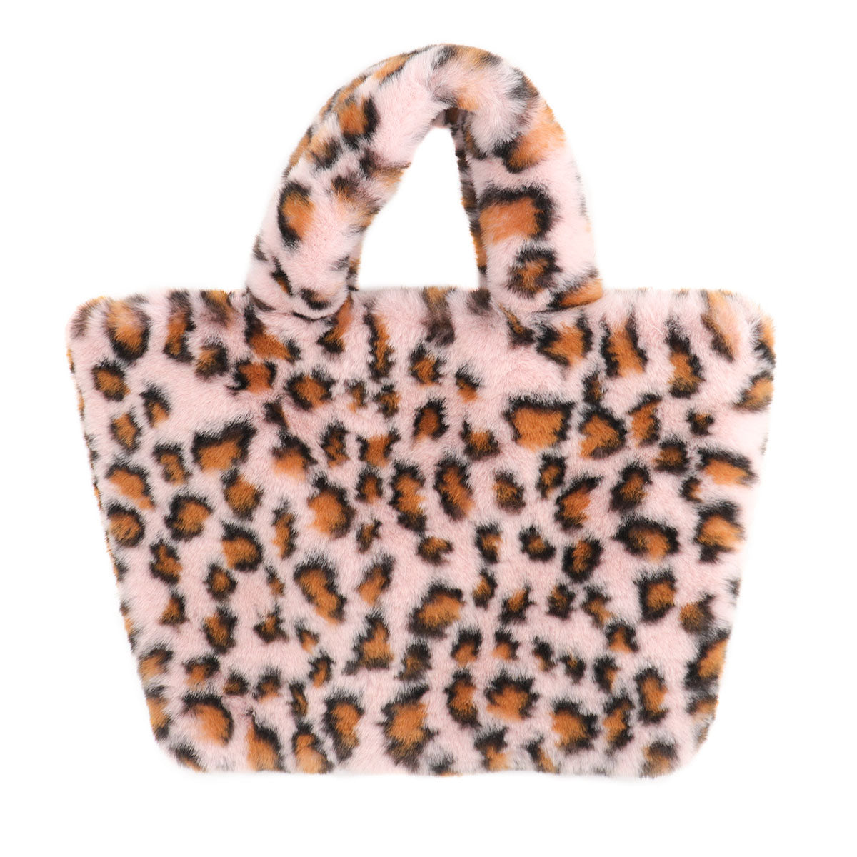 Faux Rex Rabbit Fur Handbag