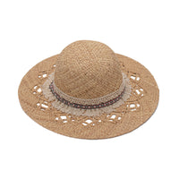 Straw Hat with Tassel Band