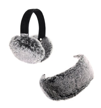 Faux Rex Earmuffs and Headband/Scarf Set