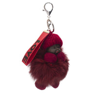 Fox Fur Baby Keychain