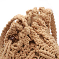 Paper Straw Braided Bag