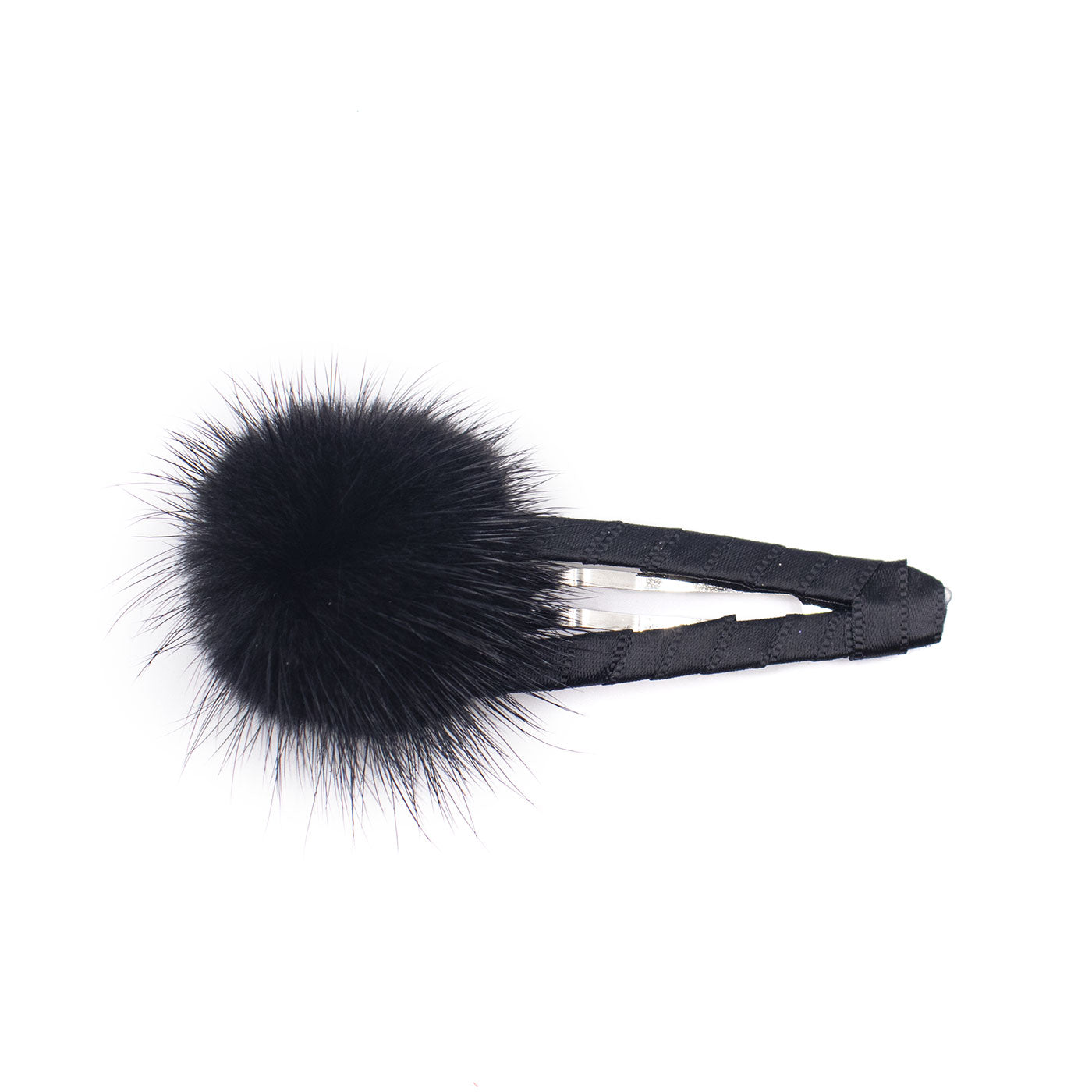 Mink Pom Clip